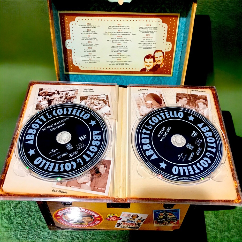 Abbott & Costello Complete Universal Pictures Collection|15 DVDs|28 Movies| New